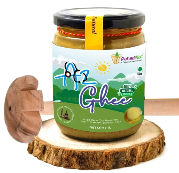 Pahadi Buffalo Ghee (Ghee From Curd)